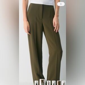 Aritzia dark green limitless pants size 0